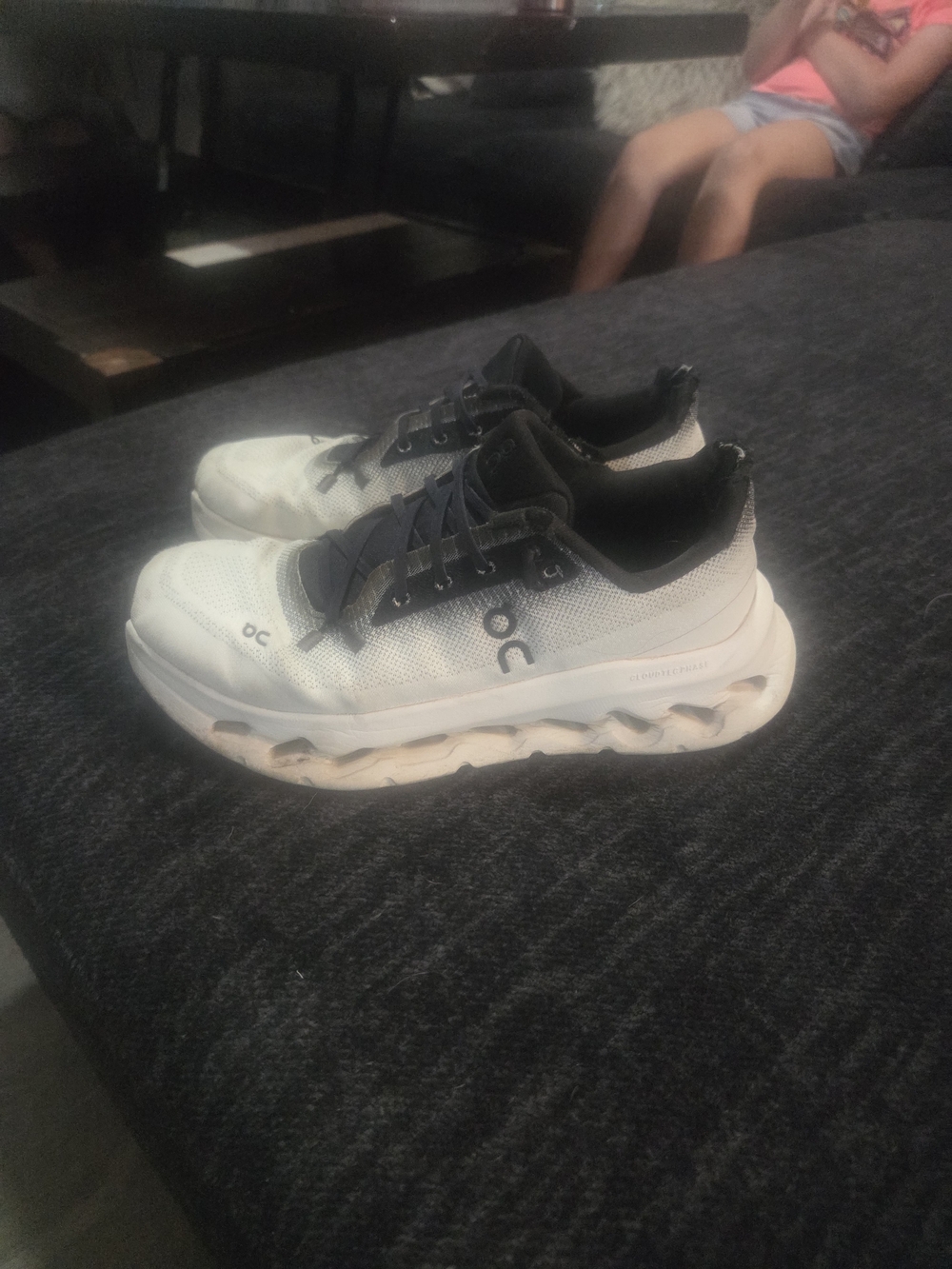 On Running Cloudnova Men’s Running Shoes in White/Black